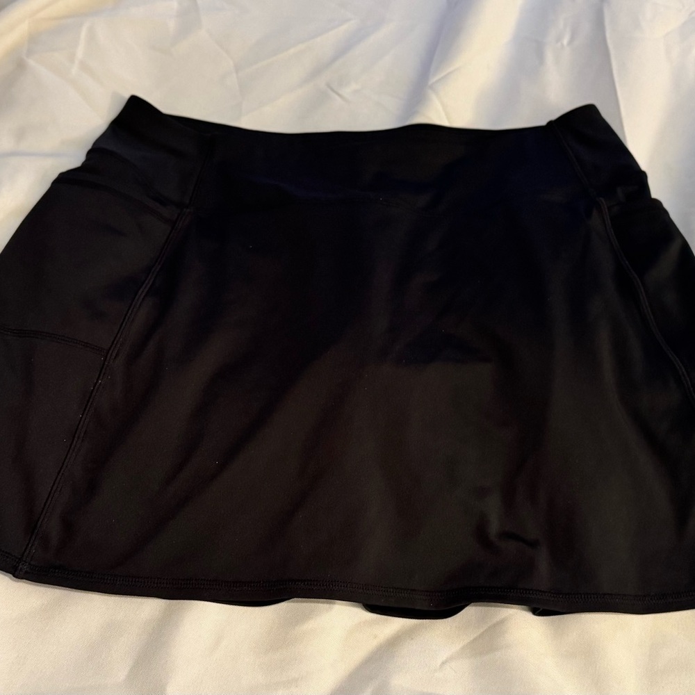 Black Athletic Skort